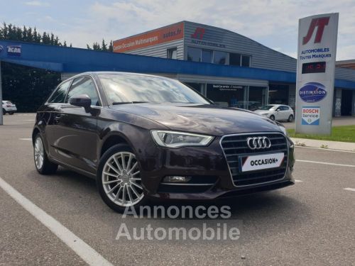 Annonce Audi A3 2.0Tdi - 150 - BV S-Tronic  7 COULEUR RARE SHIRAZROT METALLIC !!