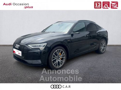 Annonce Audi e-tron SPORTBACK Sportback 50 quattro 313 ch Avus Extended