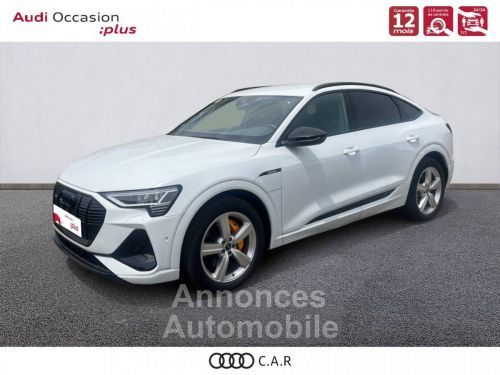 Annonce Audi e-tron SPORTBACK Sportback 50 quattro 313 ch S line