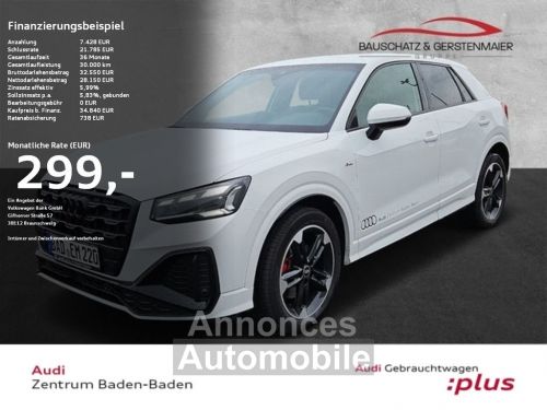 Annonce Audi Q2 35 TDI S line Matrix Fahren Parken 