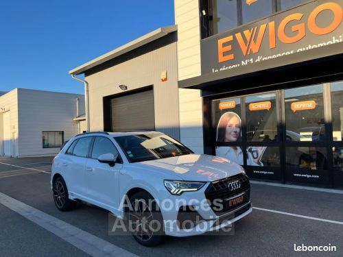 Annonce Audi Q3 2.0 35 TDI 150CH S-LINE ORIGINE FRANCE CAMERA DE RECUL + TOIT OUVRANT PANORAMIQUE APPLE...