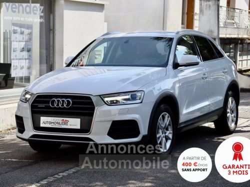 Annonce Audi Q3 2.0 TDI 150 Ambition Luxe quattro S tronic 7 (Caméra,Sièges Chauffants,GPS)