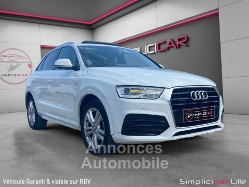 Annonce Audi Q3 2.0 TDI 150 ch/automatique / S tronic 7 Quattro S line