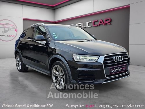 Annonce Audi Q3 2.0 TDI 150 ch S tronic 7 Quattro Ambition Luxe