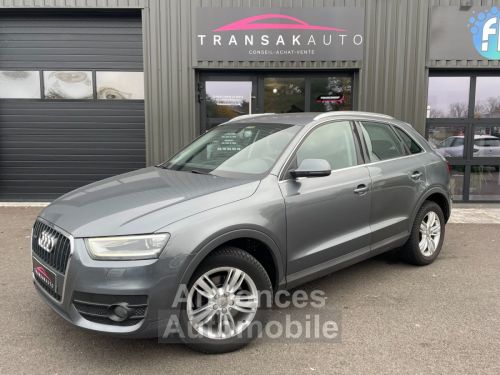 Annonce Audi Q3 2.0 tdi 177 ch quattro ambiente s tronic 7 avefc sieges chauffants ouverture mains libres navigation