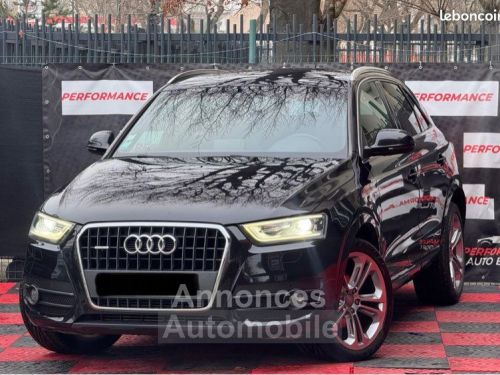 Annonce Audi Q3 2.0 TDI 177CV Quattro S Tronic S-Line Boîte automatique année 10-2013 168.000KM Certifié Garantie 3 Mois a 13490euro