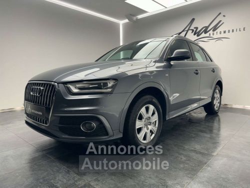 Annonce Audi Q3 2.0 TDi S line 1er PROP SIEGES CHAUFF CUIR XENON