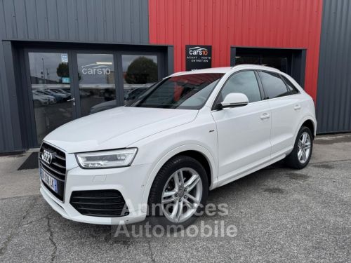 Annonce Audi Q3 Quattro S-Line 2.0 TDI - 150 - BV S-tronic  PHASE 2 159MKms