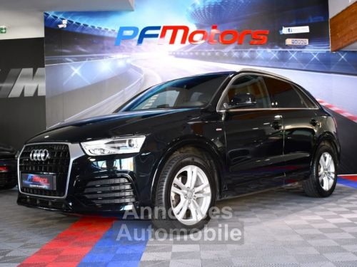 Annonce Audi Q3 S-Line 2.0 TDI 184 Quattro S-Tronic GPS Drive Hayon Keyless Régulateur JA 18