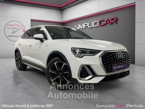 Annonce Audi Q3 Sportback 35 TDI 150 ch S tronic 7 S line (ext) CAMERA RECUL / ATTELAGE RETRACTABLE Garantie 12 mois