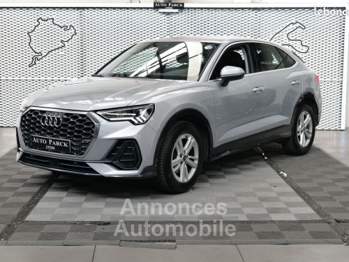 Annonce Audi Q3 Sportback 35tdi 150 sport 1°main francais tva recuperable xenon gps couleur hayon electrique clim auto detecteur ligne blanche angle mort camera attelage