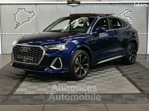 Annonce Audi Q3 Sportback 45 TFSIe 245CH S TRONIC LINE 1° MAIN FRANCAIS TVA RECUPERABLE -AUDI MATRIX LED VIRTUAL COCKPIT PLUS TOIT OUVRANT PANORAMIQUE VOLANT MEPLAT ECLAIRAGE A