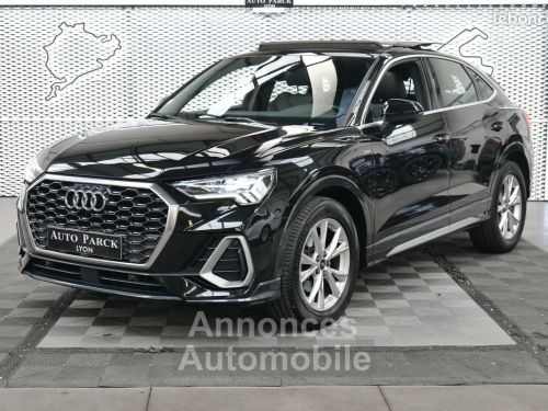 Annonce Audi Q3 Sportback New 35 tfsi s tronic line 1° main francais tva recuperable gps 16-9 xenon toit ouvrant panoramique camera de recul hayon electrique bang&olufsen detec