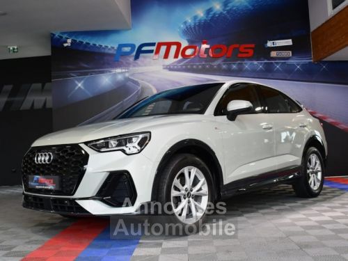 Annonce Audi Q3 Sportback S-Line 35 TDI 150 S-Tronic GPS Virtual Caméra Car Play ACC Hayon LED Lane Pré Sense JA 18