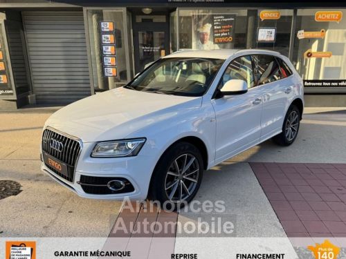 Annonce Audi Q5 2.0l TDI 190ch S-LINE QUATTRO S-TRONIC BVA Entretien constructeur complet Crochet d'att...