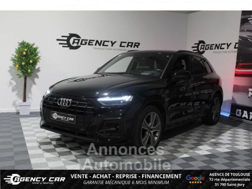 Annonce Audi Q5 Quattro 2.0 40 TDI Mild Hybrid - 204 - BV S-tronic  2017 Avus PHASE 2 - Caméra 360 - Suivi A