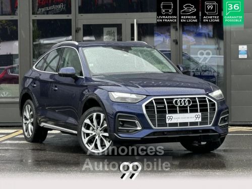 Annonce Audi Q5 Sportback Quattro 50 TFSIe Stronic design air suspension sièges cuir sport led loa lld cr&a