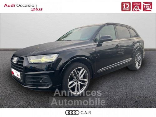 Annonce Audi Q7 3.0 V6 TDI Clean Diesel 272 Tiptronic 8 Quattro 7pl S line