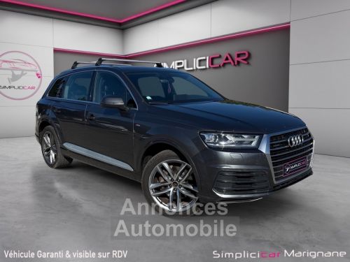 Annonce Audi Q7 3.0 V6 TDI Diesel 218 Tiptronic 8 Quattro S line 7 PLACES TVA RECUPERABLE* ENTRETIEN AUDI* BOITE NEUVE* GARANTIE 12 MOIS