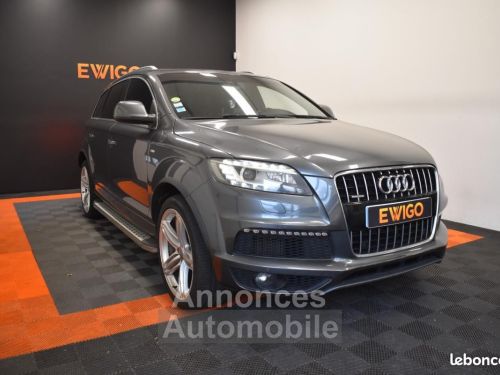 Annonce Audi Q7 4.2 TDI 340 CH V8 S-LINE QUATTRO TIPTRONIC BVA SUIVI GARANTIE 6 à 60 MOIS