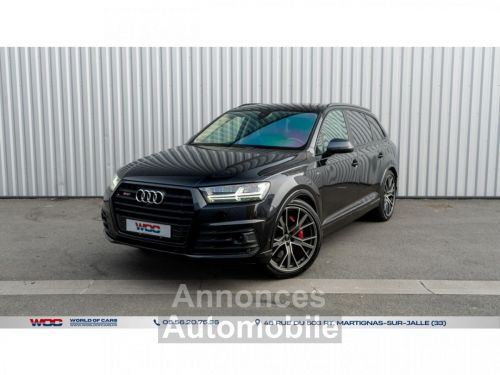 Annonce Audi Q7 S Quattro 4.0 V8 TDI clean diesel - 435 - BVA Tiptronic - 5pl S . PHASE 1