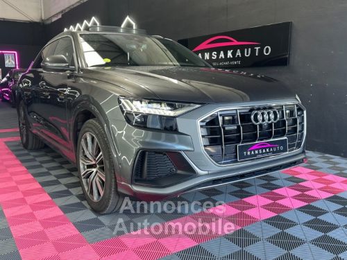 Annonce Audi Q8 S LINE 50 TDI V6 QUATTRO 286 cv S TRONIC 8 FULL OPTIONS 1ERE MAIN SUIVI