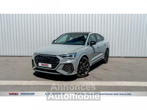 Annonce Audi RS Q3 Sportback Sportback / NARDO / Sieges Sport / T.O