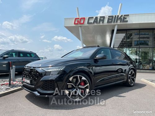 Annonce Audi RS Q8 RSQ8 600 ch Full Black Française Garantie 6 ans Matrix Laser Toit ouvrant Echappement Sport Affichage Tête Haute Dynamique Bang&Olufsen 23 pouces 889-