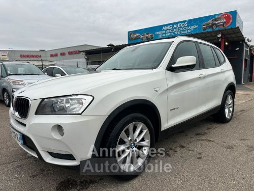 Annonce BMW X3 2.0 d 184 cv faible km garantie 12 mois