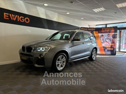 Annonce BMW X3 2.0 d 190 m-sport xdrive bva + suivi attelage amovible