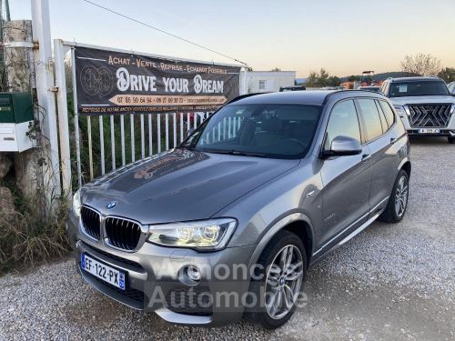 Annonce BMW X3 2.0 d 190cv m sport bva8 xdrive