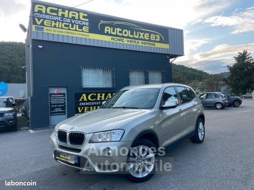 Annonce BMW X3 2.0 d x drive pack luxe 184 cv garantie