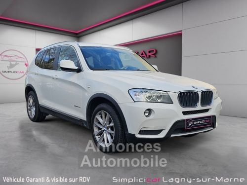 Annonce BMW X3 F25 xDrive20d 184 ch Executive Steptronic A