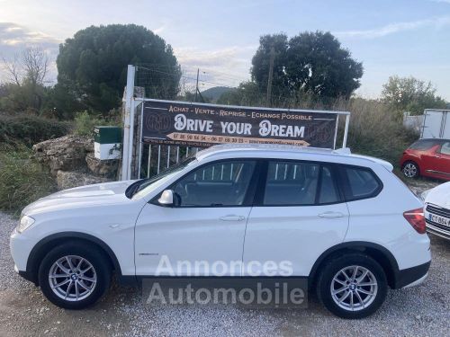 Annonce BMW X3 (F25) XDRIVE20D 184 cv BVA8