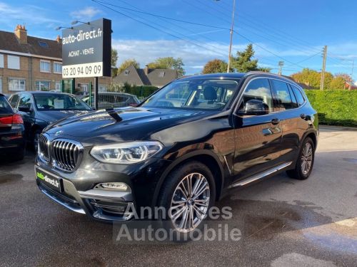 Annonce BMW X3 (G01) XDRIVE20DA 190CH LUXURY EURO6C