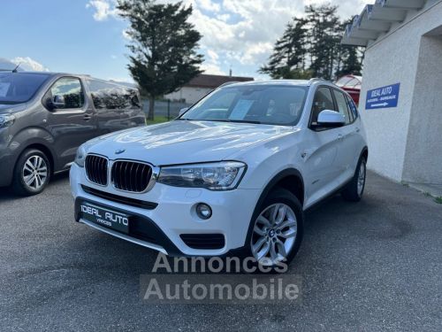 Annonce BMW X3 xDrive20d 190ch Lounge Plus CUIR CAMERA GPS AFFICH TETE HAUTE