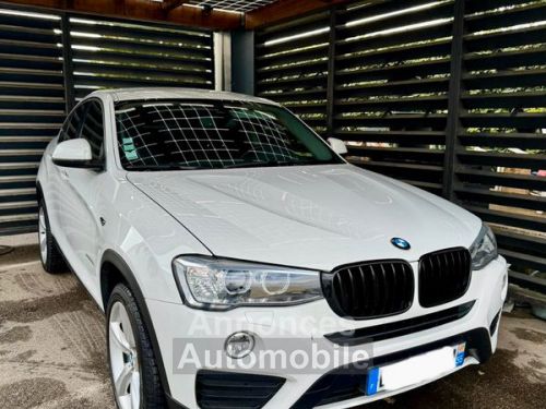 Annonce BMW X4 F26 xDrive20d 190ch Lounge BVA CAMERA 360 AFFICHAGE TETE HAUTE GRAND GPS SUIVI