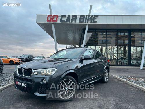 Annonce BMW X4 M Sport 2.0D 190 ch 4x4 BVA Garantie 6 ans GPS TO LED 19P 369-mois