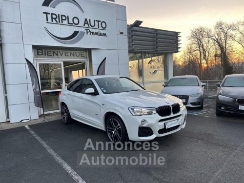 Annonce BMW X4 xDrive 20d - BVA M Sport SUIVI COMPLET + GPS + TOIT OUVRANT + CAMERA AV/AR