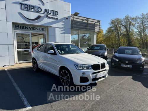 Annonce BMW X4 xDrive 35d - BVA M Sport Gps + Camera AR + Clim