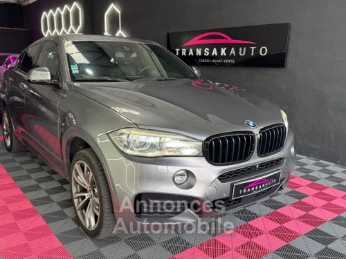 Annonce BMW X6 F16 xDrive 40d 313 ch M Sport BVA Sièges Chauffant Affichage tête haute Harman kardon Toit ouvrant