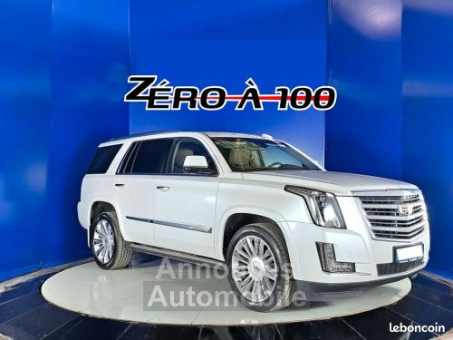 Annonce Cadillac Escalade V8 6.2 426 ch Platinium 1ère Main