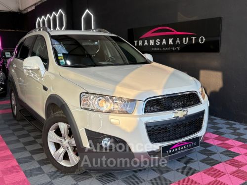 Annonce Chevrolet Captiva LS 163 ch 2.2 VCDI 7 places 4x2 ~ Sièges chauffants ~ Camera de recul ~ Bluetooth ~ Attelage