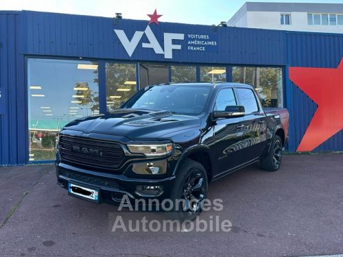 Annonce Dodge Ram LIMITED NIGHT EDITION – CAMERA 360° - SUSPENSION PNEUMATIQUE- Rambox -Ridelle Multifonction- PACK ADG-V8 5,7L De 401 Ch-Pas D’écotaxe -Pas TVS - TVA R