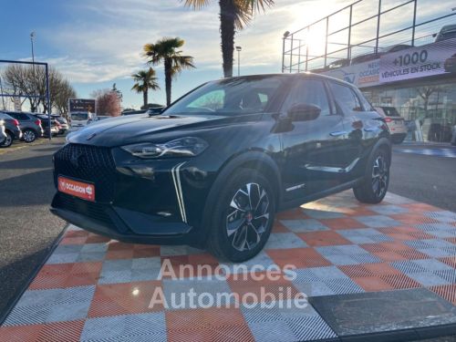 Annonce DS DS 3 DS3 CROSSBACK NEW E-TENSE 156 Batterie 54 kW PERFORMANCE LINE + CUIR GPS JA 18