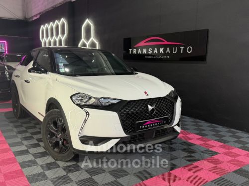 Annonce DS DS 3 DS3 CROSSBACK PureTech 100ch BVM6 Performance Line Démarrage sans clé Caméra 360° Apple CarPlay Courroie OK