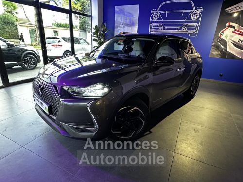 Annonce DS DS 3 DS3 CROSSBACK PureTech 130 EAT8 RIVOLI / ENTRETIEN / ATTELAGE / CUIR BLANC