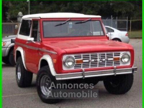 Annonce Ford Bronco