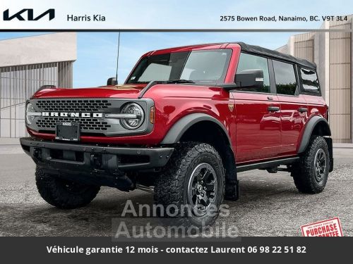 Annonce Ford Bronco badlands advanced 4p 4x4 tout compris hors homologation 4500e