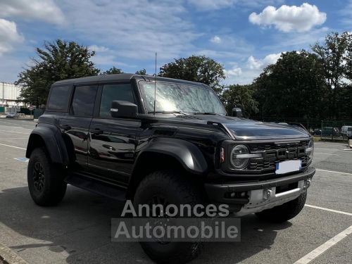 Annonce Ford Bronco BRONCO RAPTOR V6 3.0 L EcoBoost 4X4 FOURGON/ CTTE 4 places - Pas D’écotaxe / Pas TVS / TVA recup